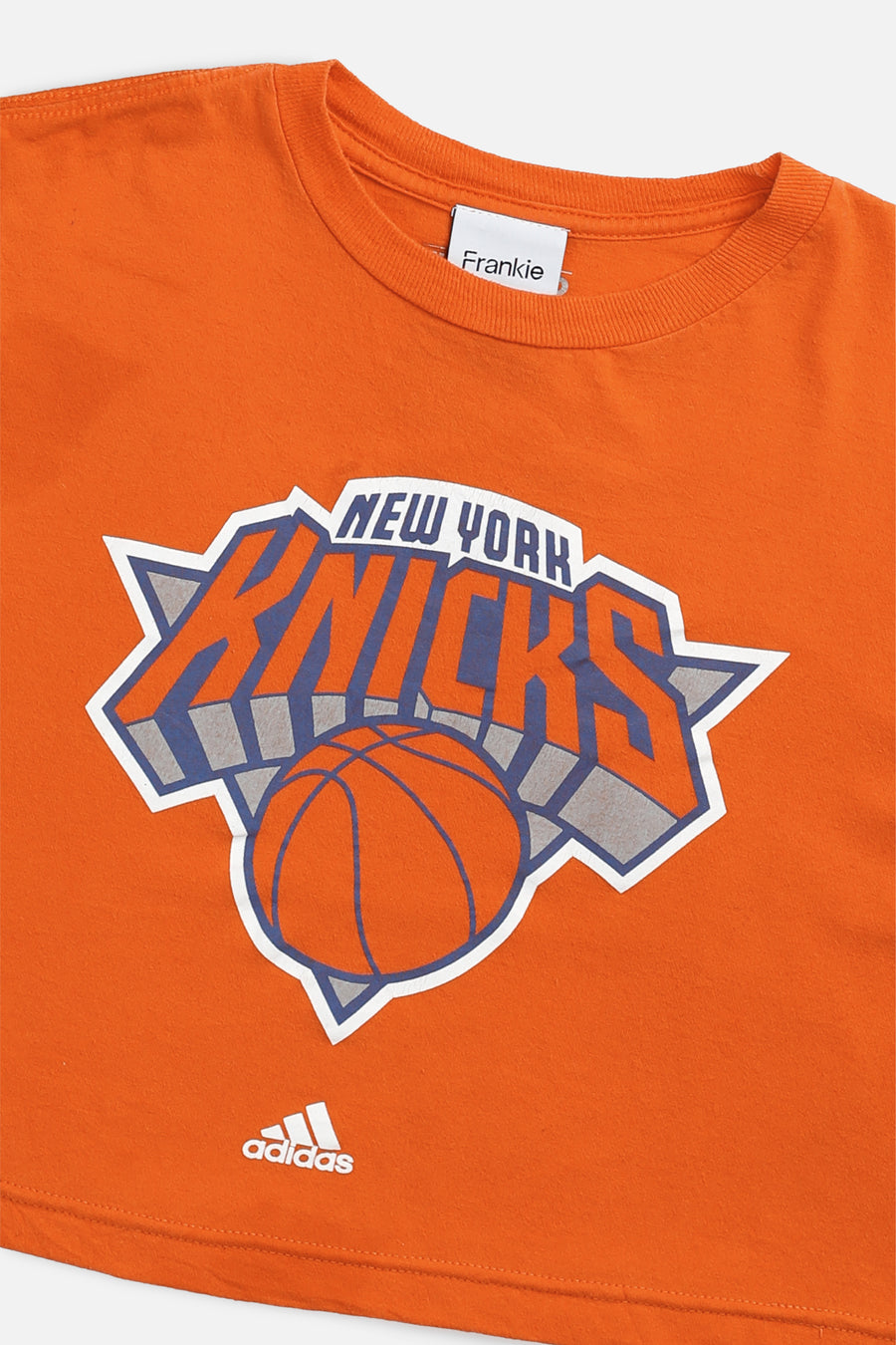 Rework NY Knicks NBA Crop Tee - S