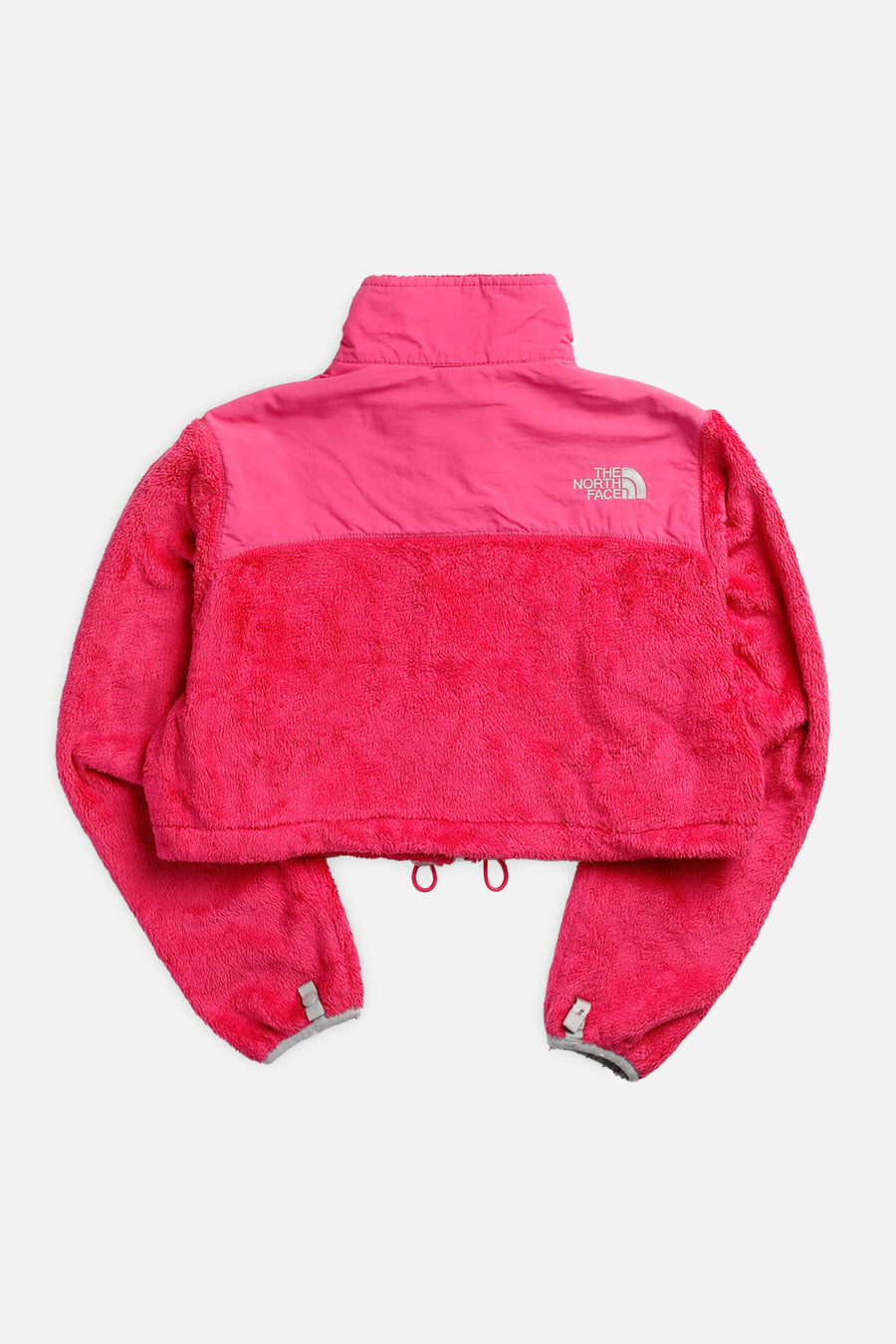 Rework North Face Crop Fleece Jacket - L