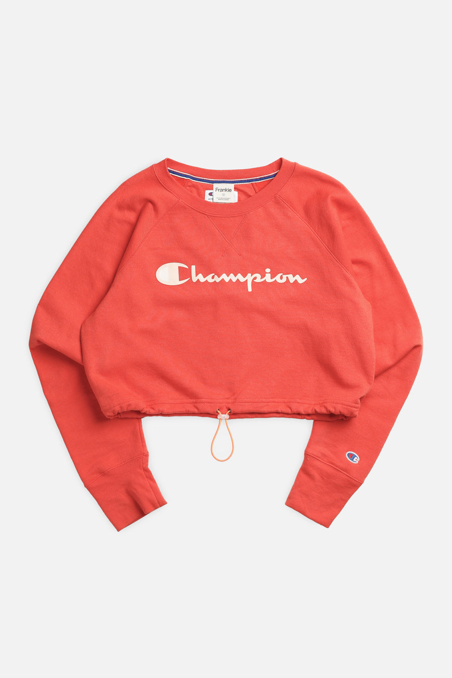 Rework Champion Crop Sweatshirt - XL