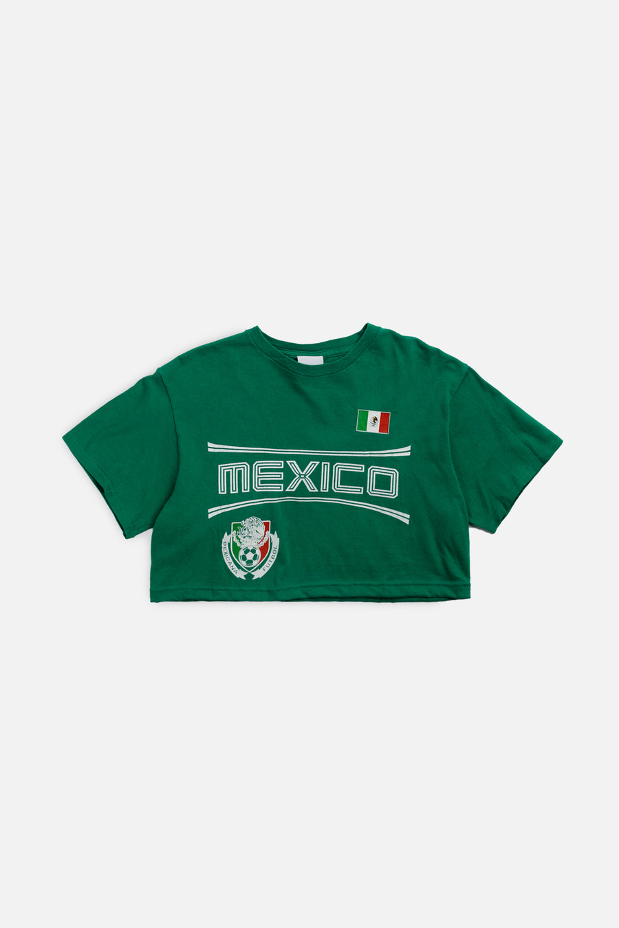 Rework Crop Mexico Soccer Tee - S