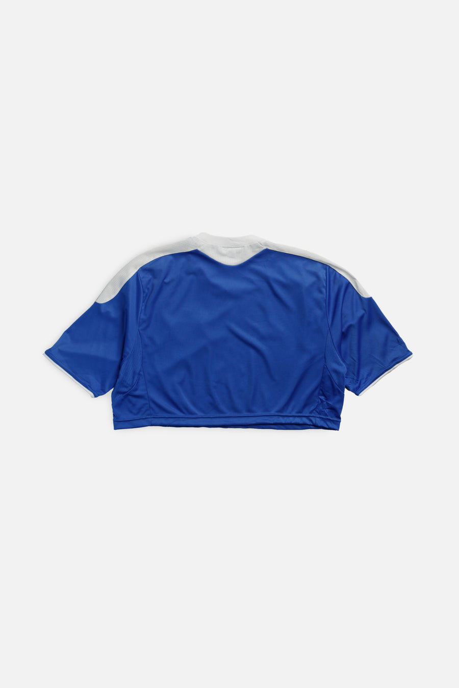 Rework Crop Chelsea Soccer Jersey - M