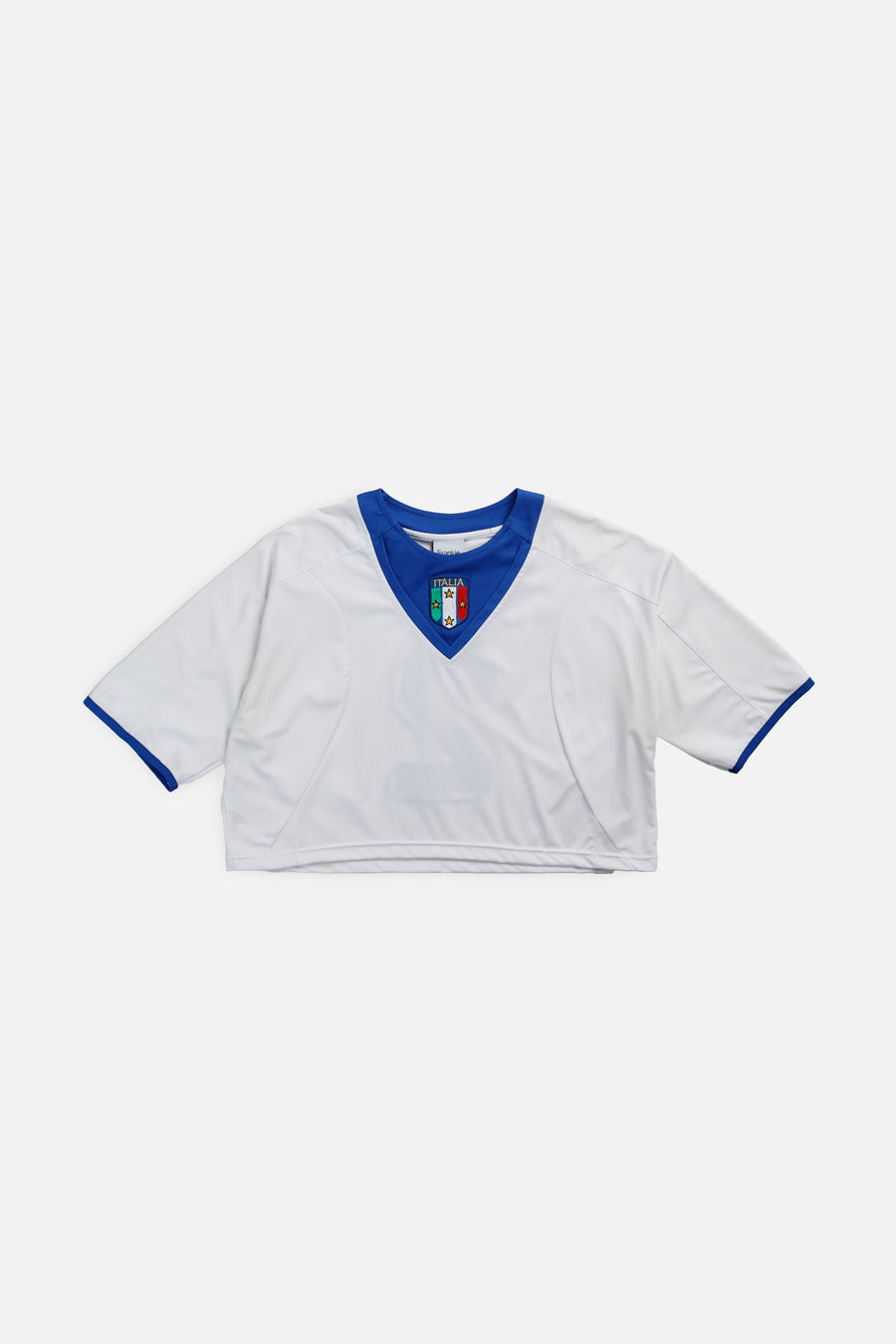 Rework Crop Italy Soccer Jersey - XL