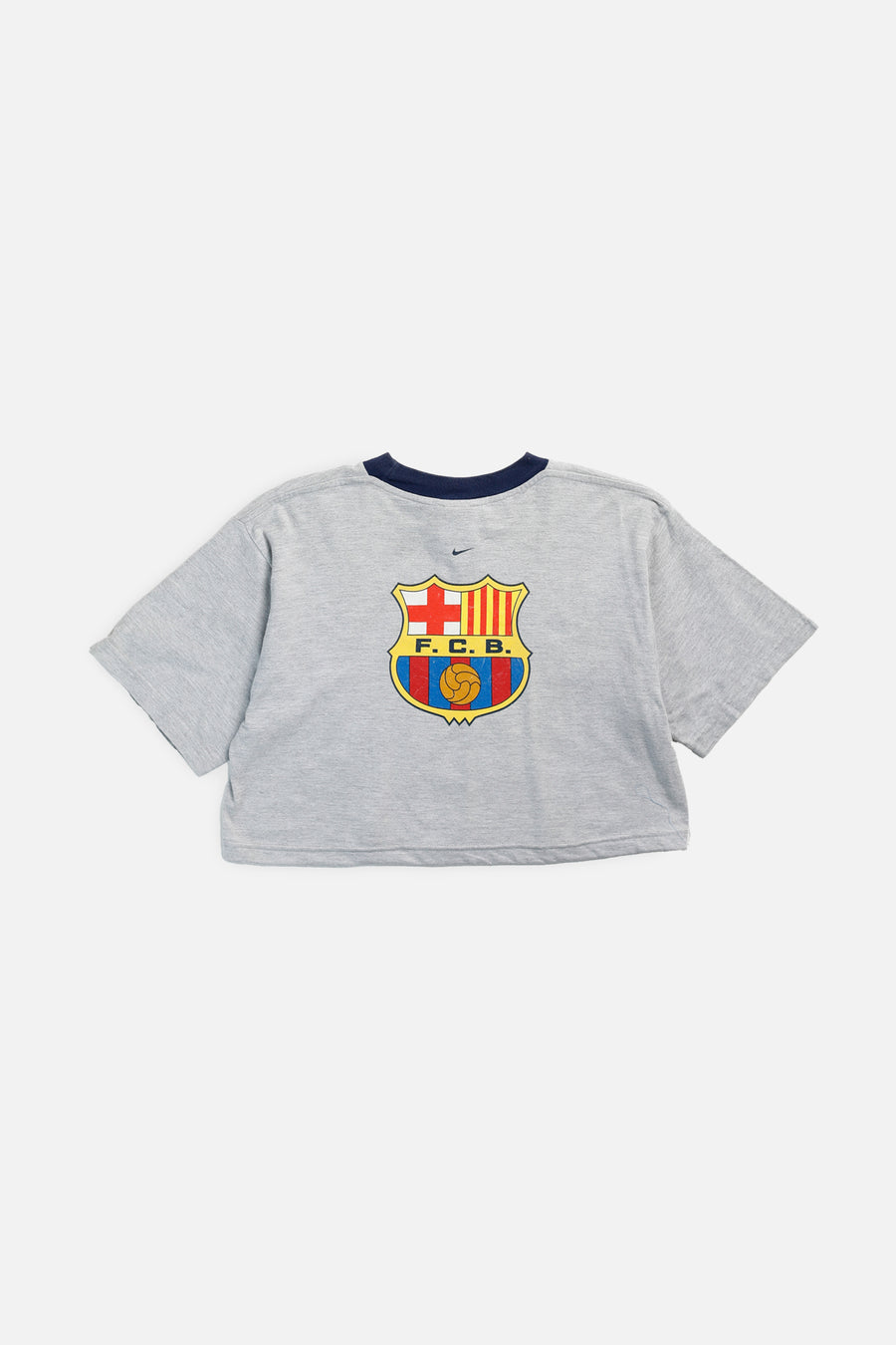 Rework Crop Barcelona Soccer Tee - M