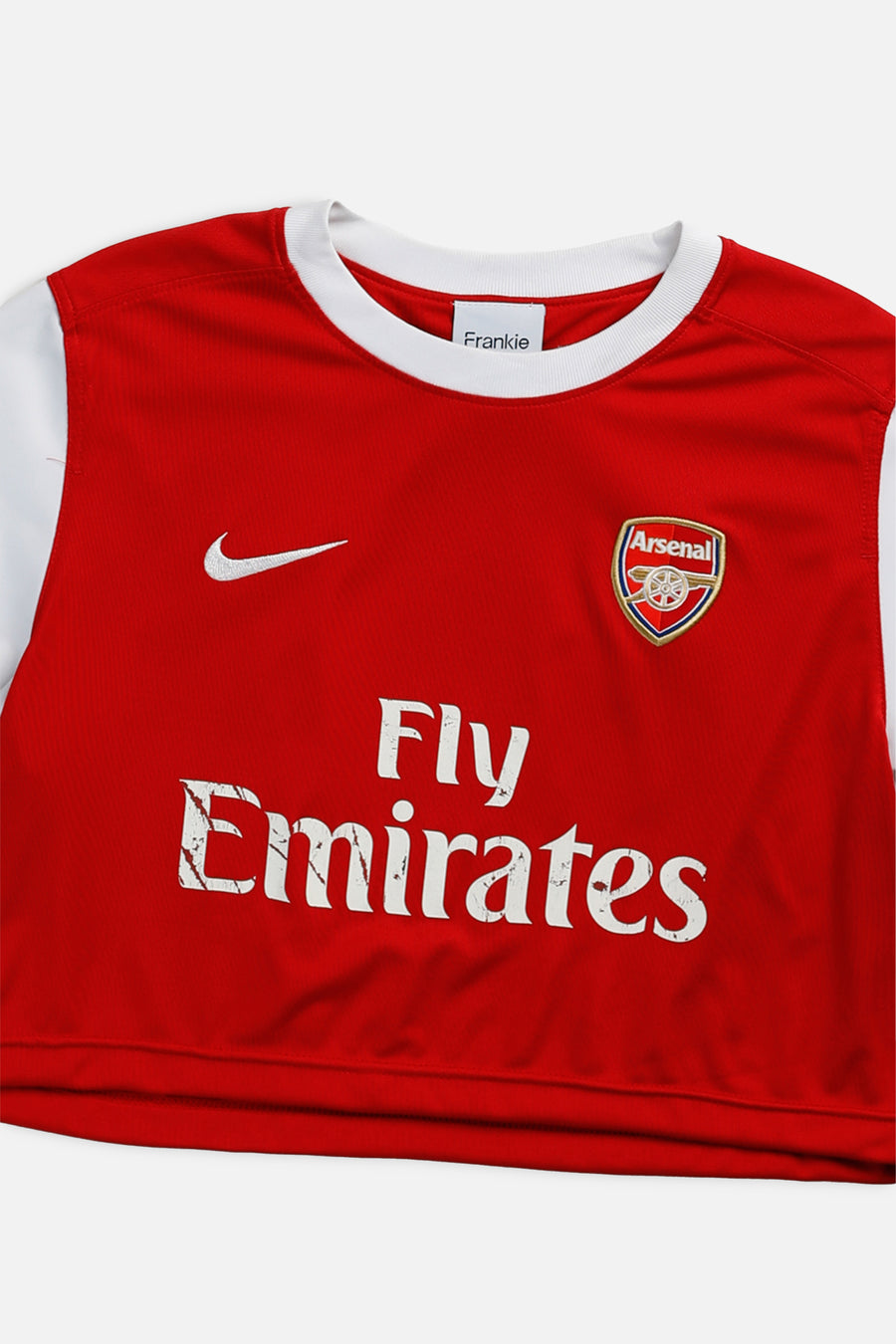 Rework Crop Arsenal Soccer Jersey - S