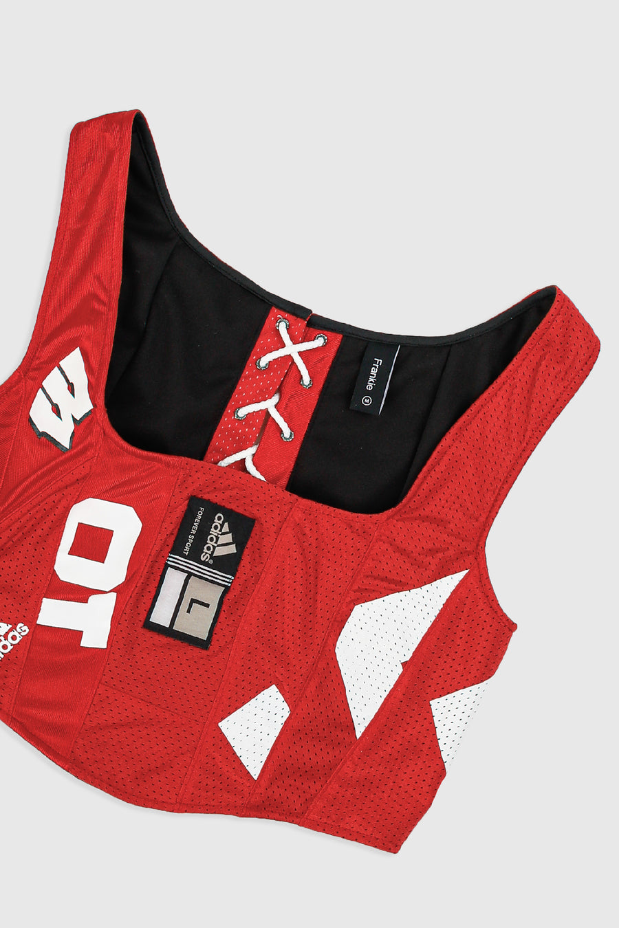 Rework Wisconsin Football Corset - M