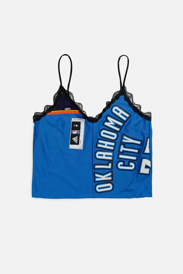 Rework Oklahoma City Thunder NBA Lace Tank - XS