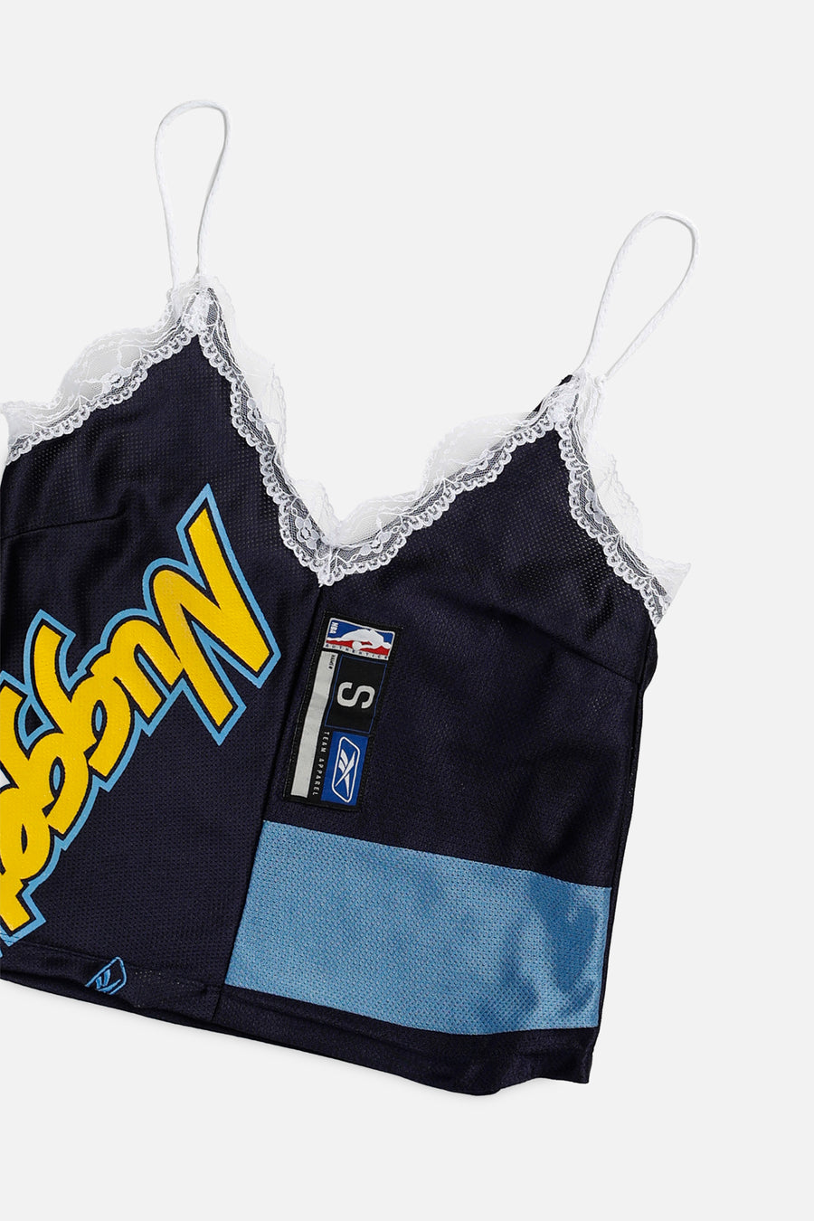 Rework Denver Nuggets NBA Lace Tank - S