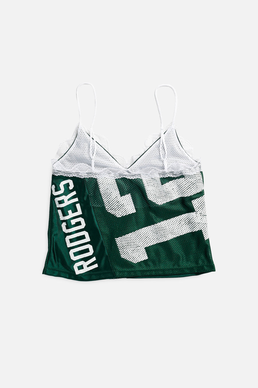 Rework Green Bay Packers NFL Lace Tank - S