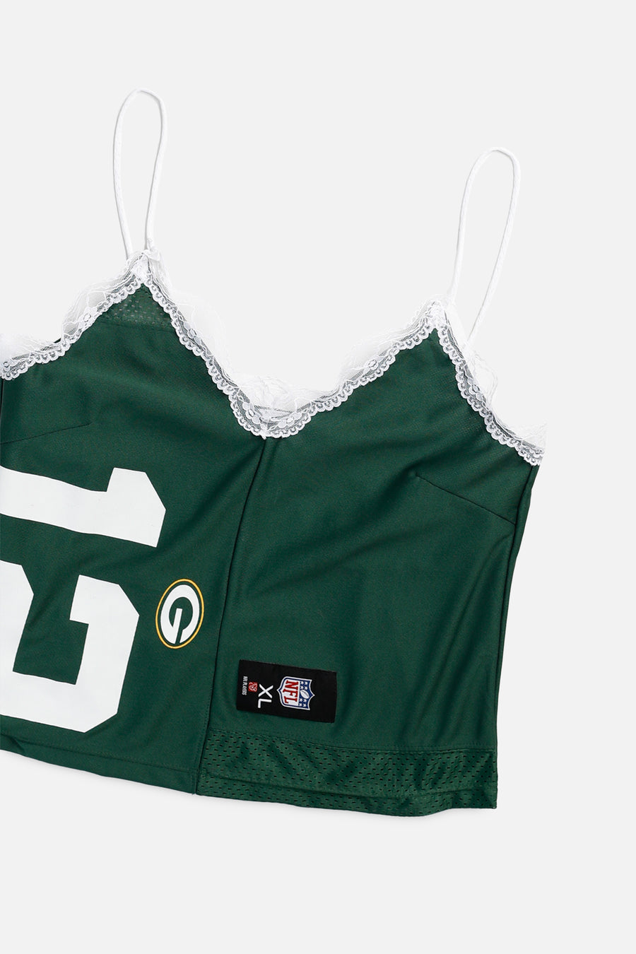 Rework Green Bay Packers NFL Lace Tank - M