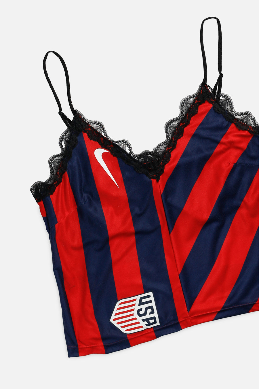 Rework USA Soccer Lace Tank - M