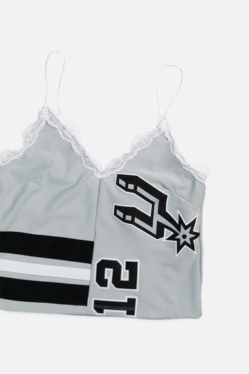 Rework San Antonio Spurs NBA Lace Tank - L