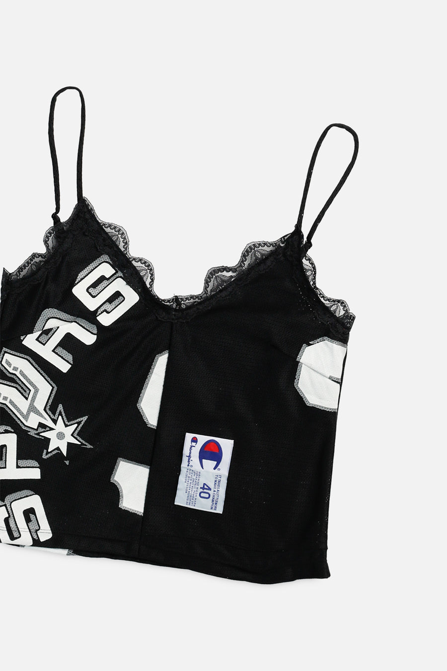 Rework San Antonio Spurs NBA Lace Tank - XS