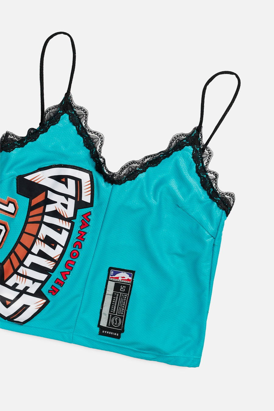 Rework Vancouver Grizzlies NBA Lace Tank - M