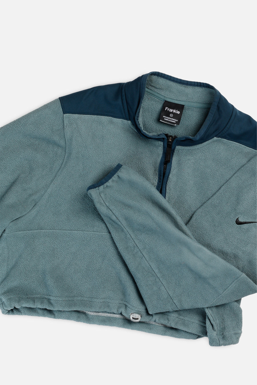 Rework Nike Crop Fleece Sweater - XL