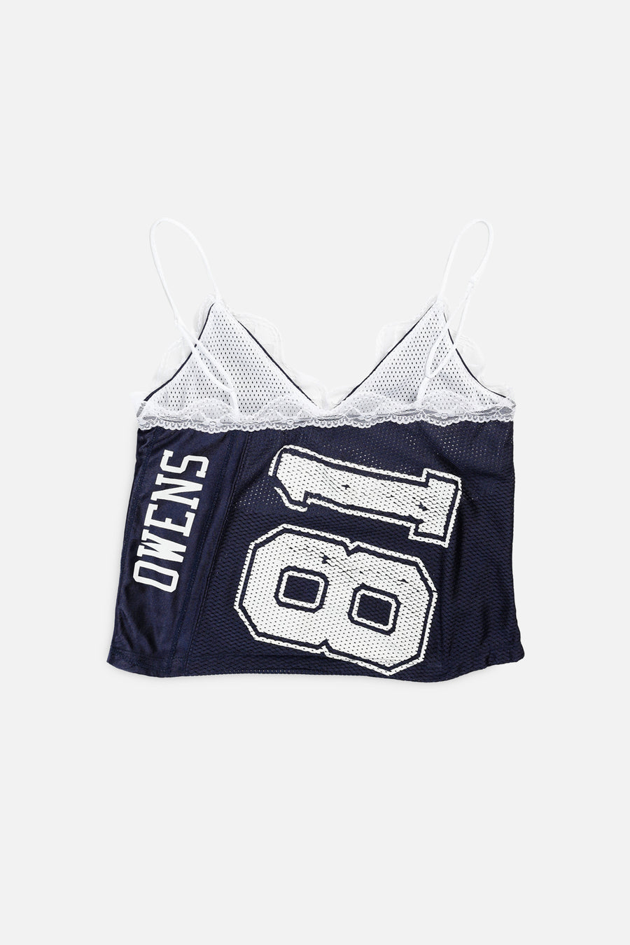 Rework Dallas Cowboys NFL Lace Tank - S