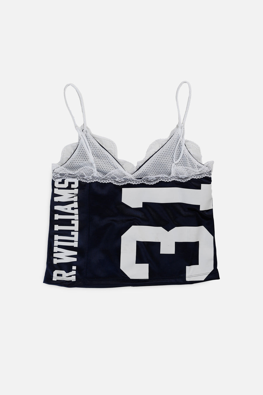 Rework Dallas Cowboys NFL Lace Tank - XS