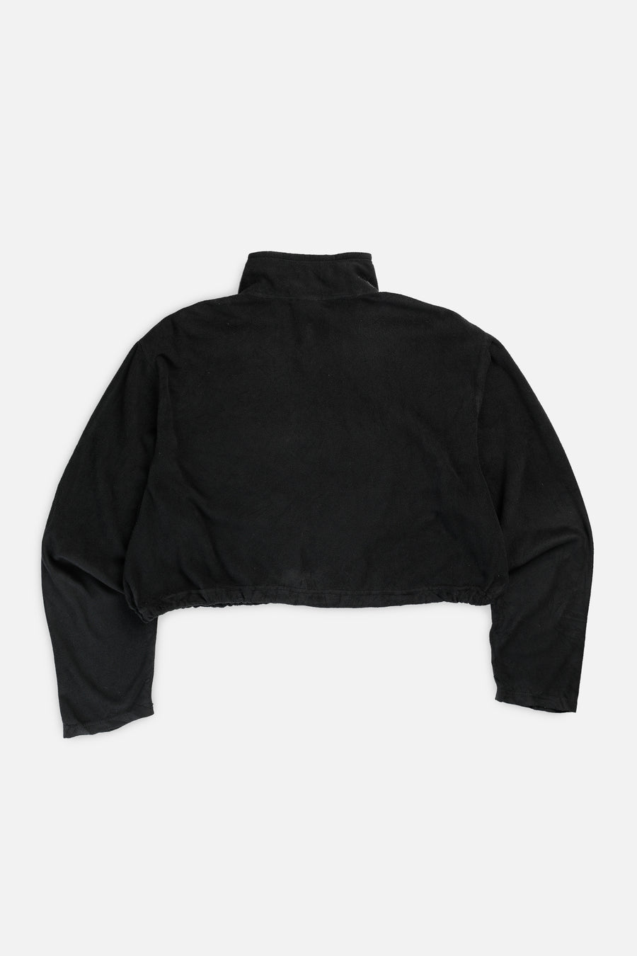 Rework North Face Crop Fleece Jacket - XXL