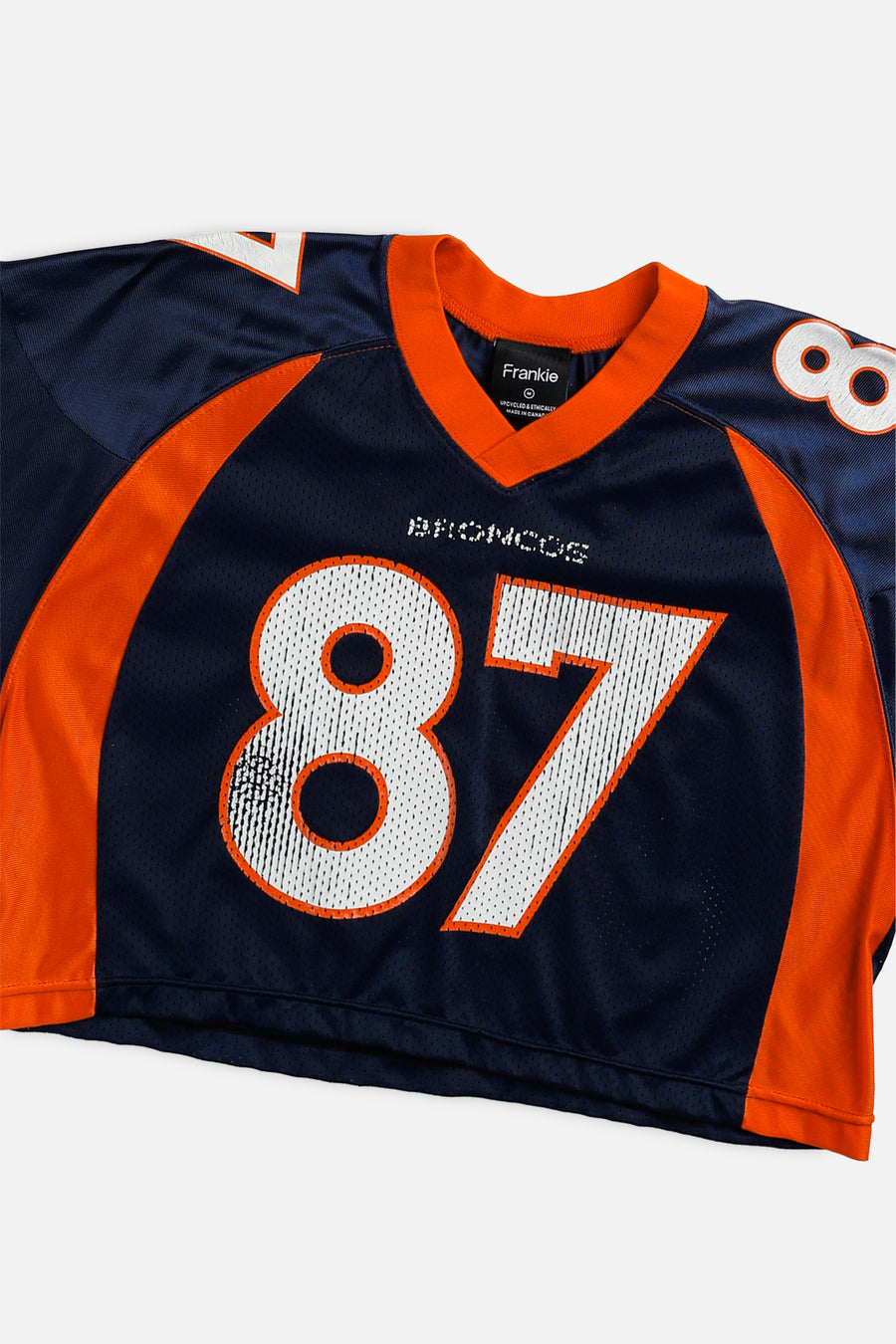 Rework Crop Denver Broncos NFL Jersey - M