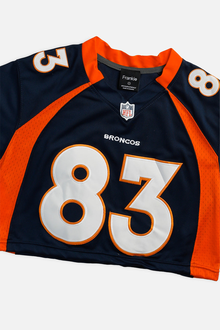 Rework Crop Denver Broncos NFL Jersey - S