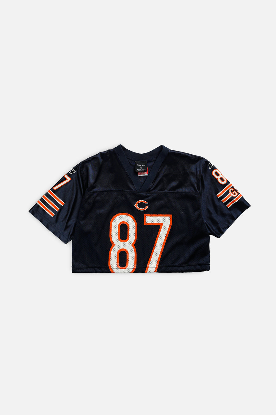 Rework Crop Chicago Bears NFL Jersey - S