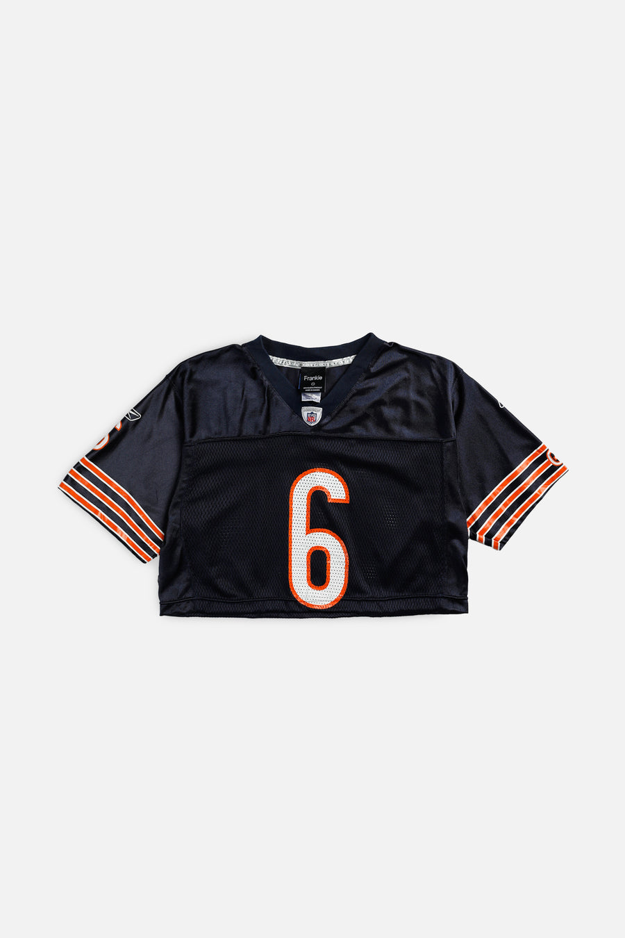 Rework Crop Chicago Bears NFL Jersey - S