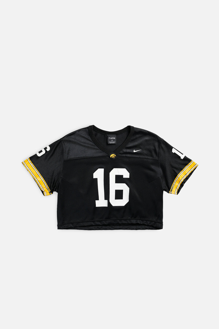 Rework Crop Iowa Hawkeyes NCAA Jersey - M