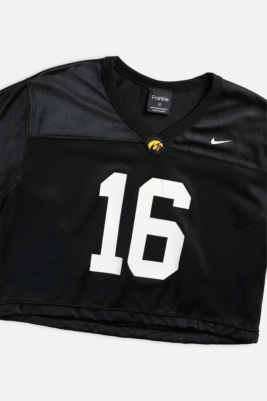 Rework Crop Iowa Hawkeyes NCAA Jersey - M