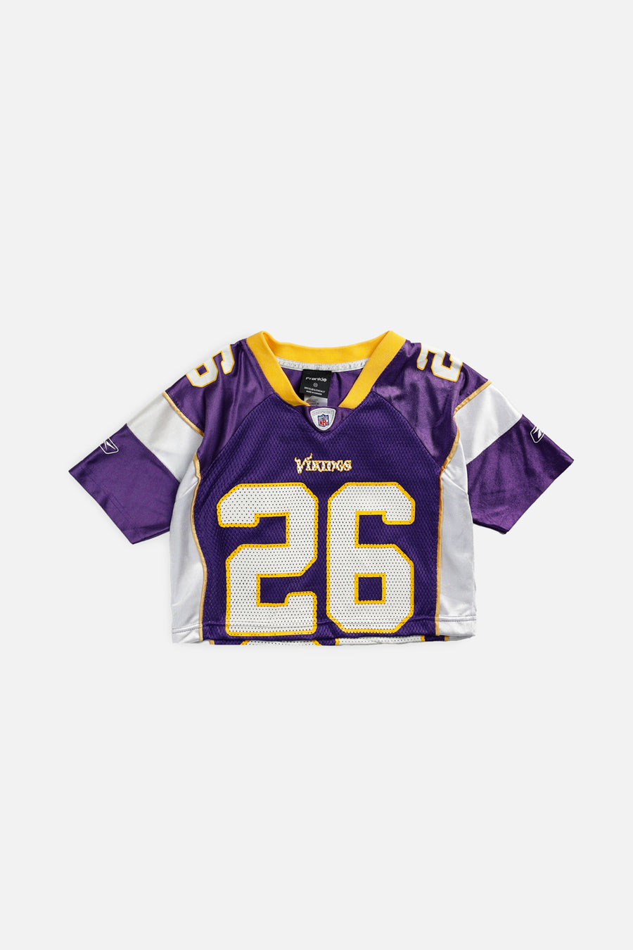 Rework Crop Minnesota Vikings NFL Jersey - XS