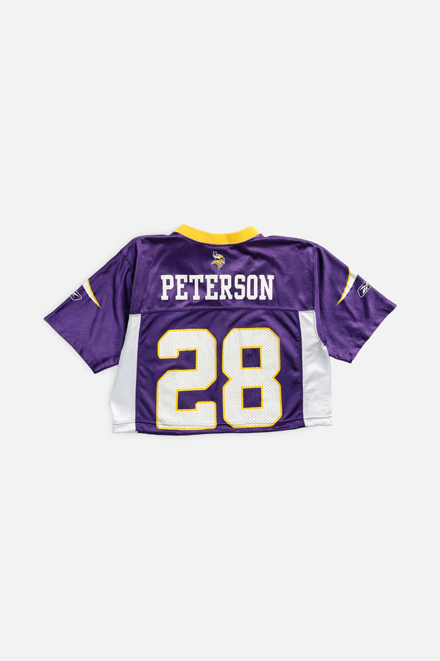 Rework Crop Minnesota Vikings NFL Jersey - XS