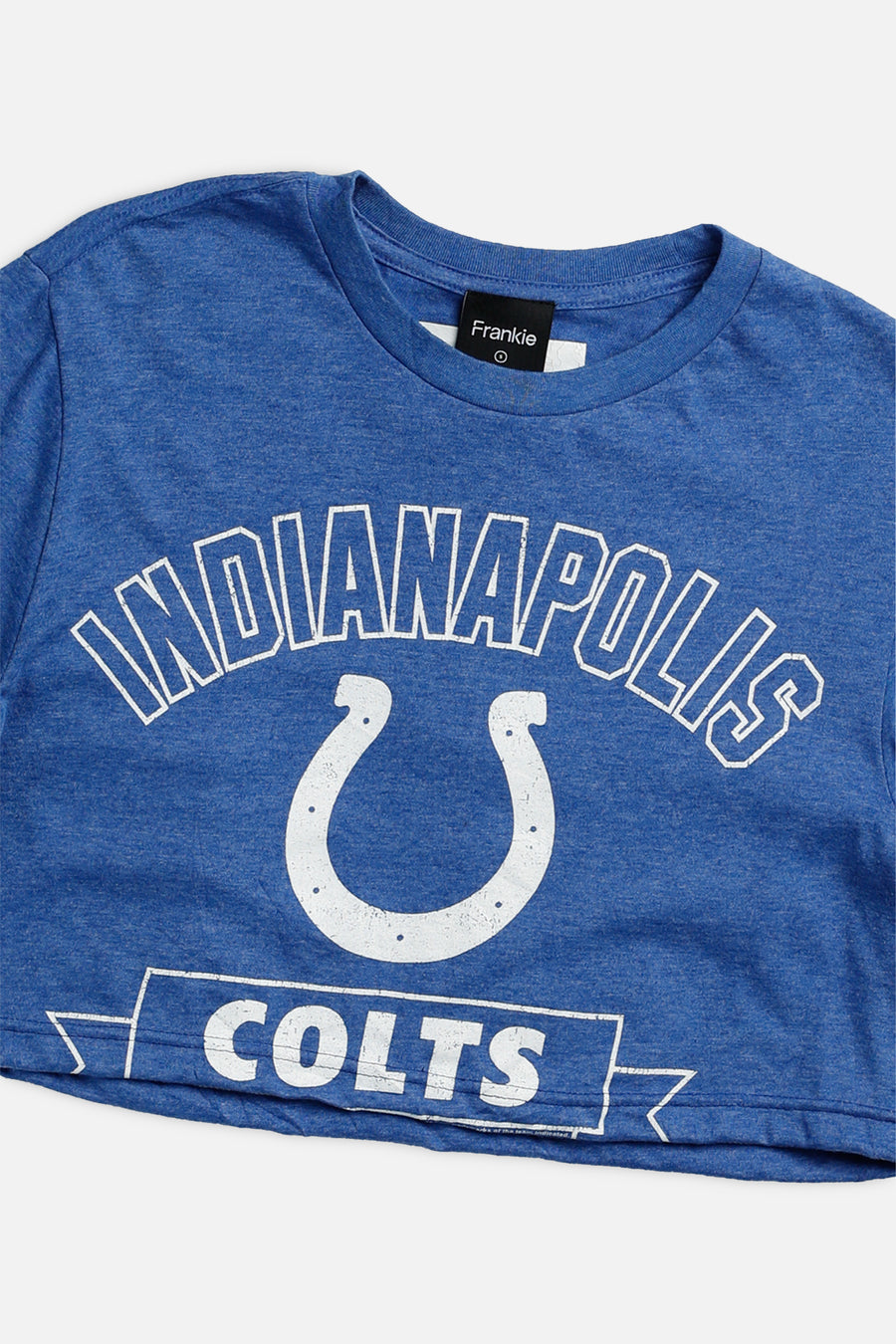 Rework Indianapolis Colts NFL Crop Long Sleeve Tee - S