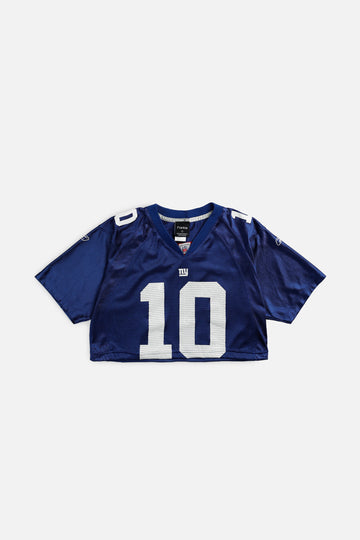 Rework Crop NY Giants NFL Jersey - S