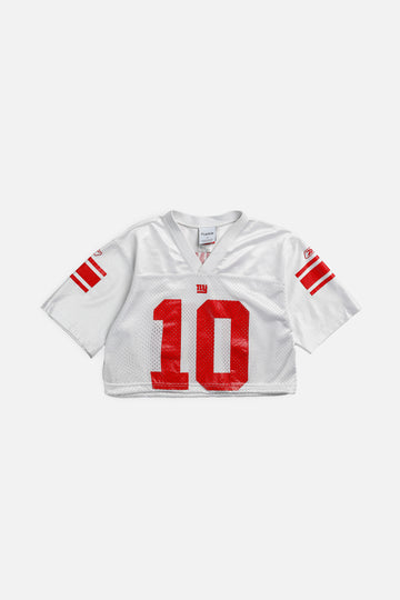 Rework Crop NY Giants NFL Jersey - XS