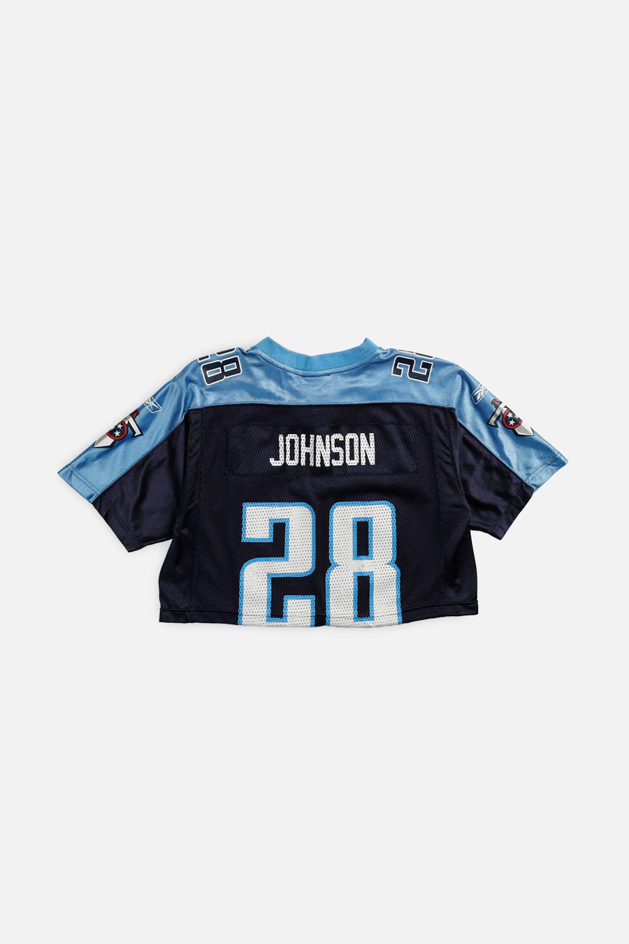 Rework Crop Tennessee Titans NFL Jersey - S