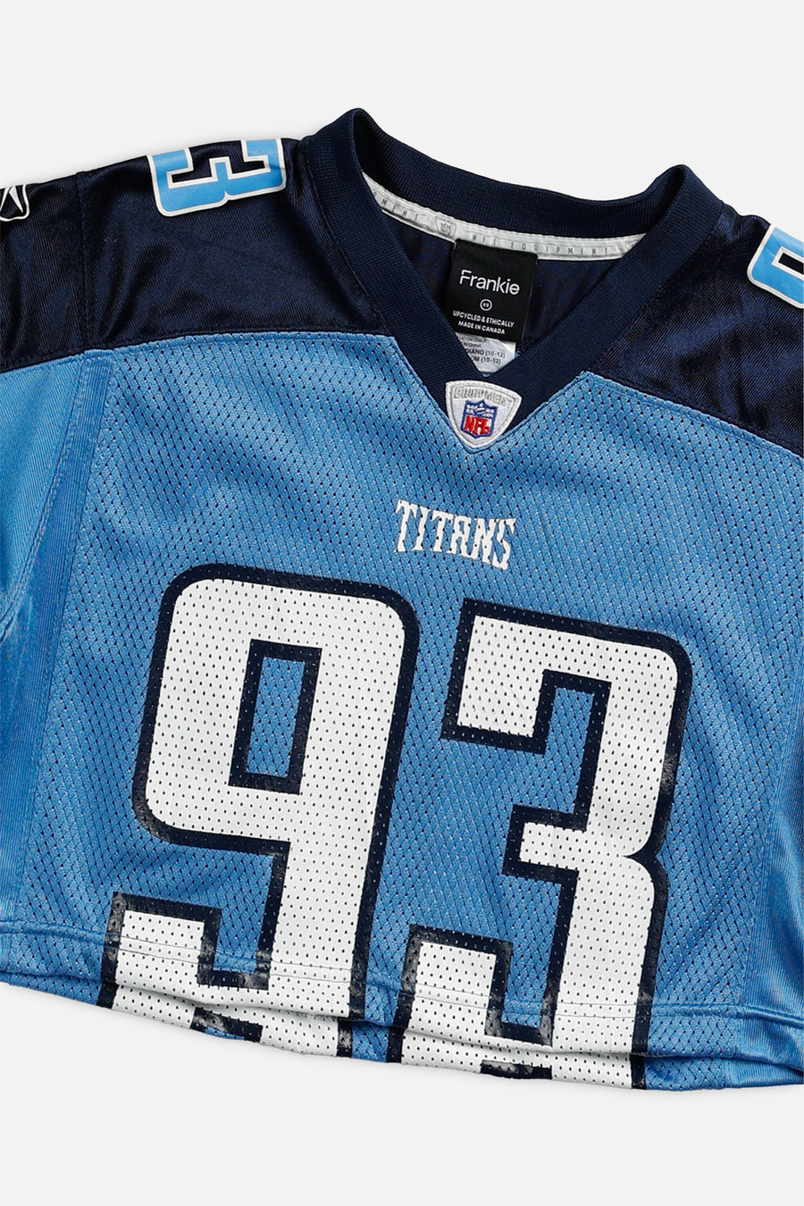 Rework Crop Tennessee Titans NFL Jersey - XS