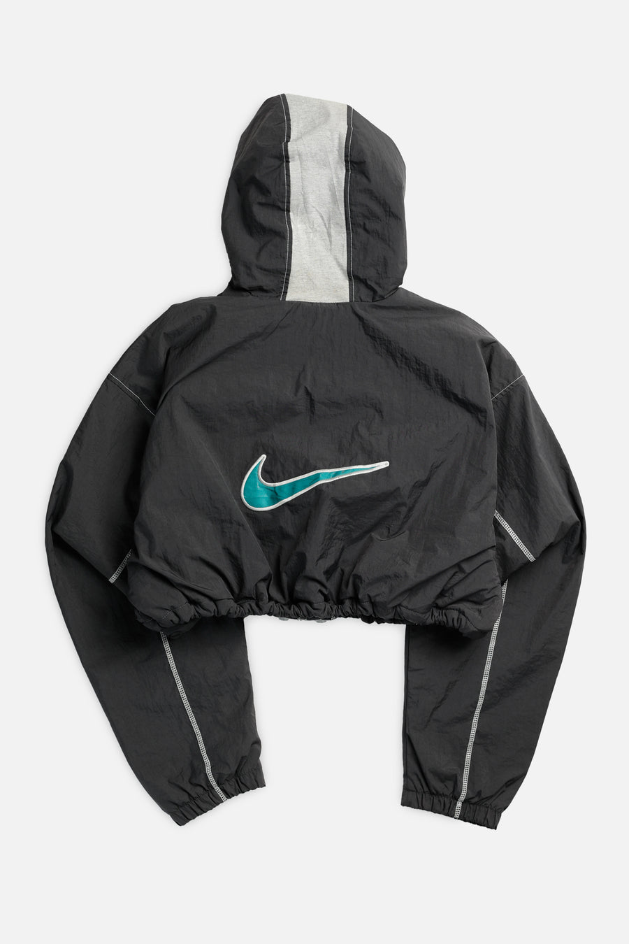 Rework Nike Crop Windbreaker - XL