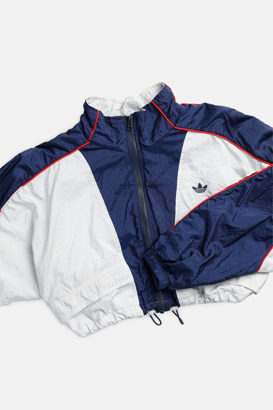 Rework Adidas Crop Windbreaker - L