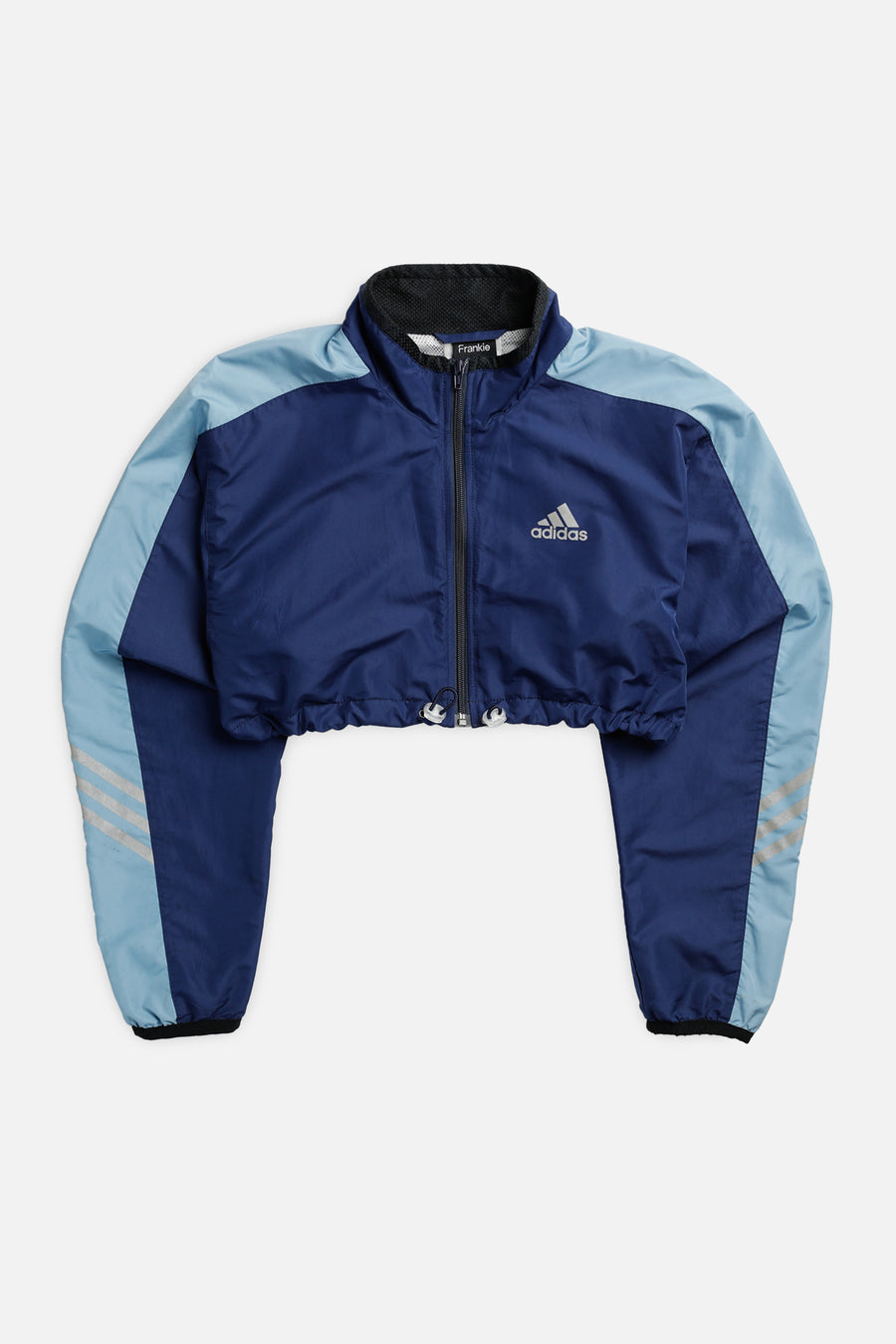 Rework Adidas Micro Crop Windbreaker - L