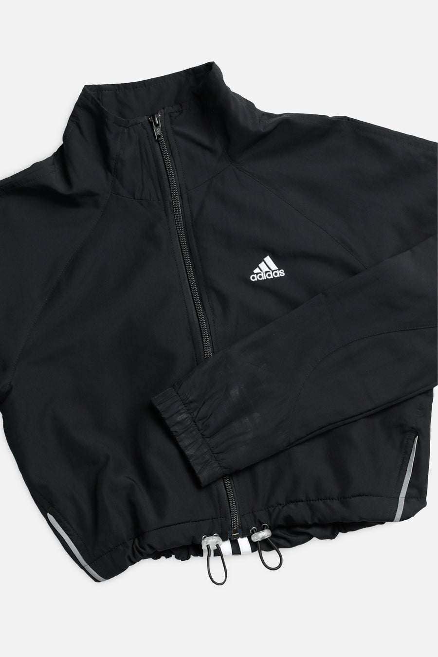 Rework Adidas Crop Windbreaker - S