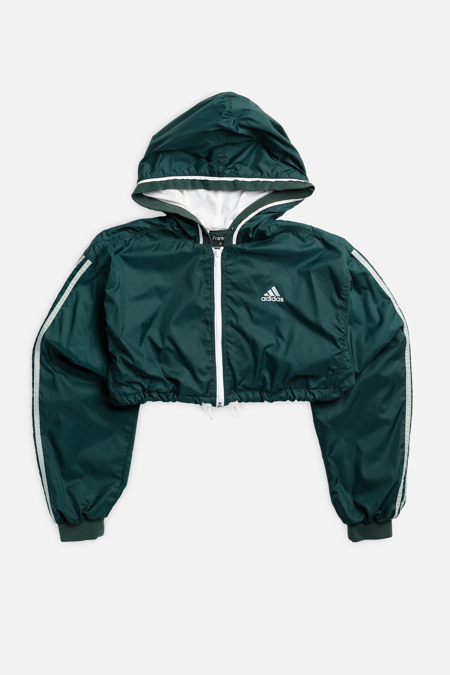 Rework Adidas Micro Crop Windbreaker - XL