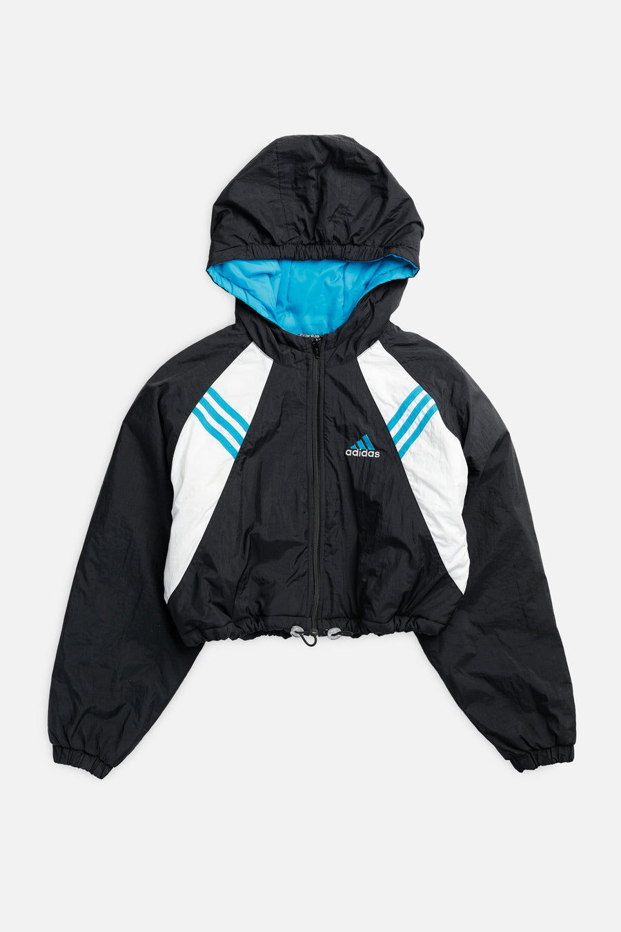 Rework Adidas Crop Puffer Jacket - L