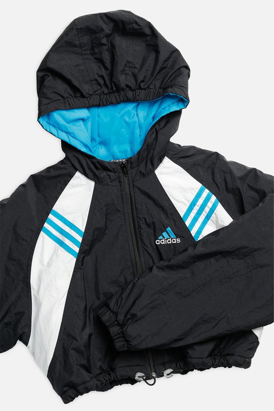 Rework Adidas Crop Puffer Jacket - L