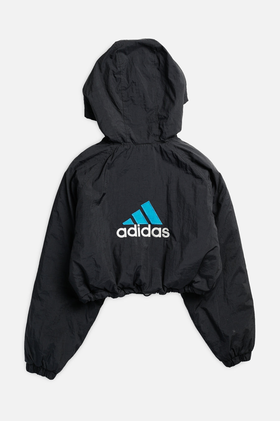 Rework Adidas Crop Puffer Jacket - L