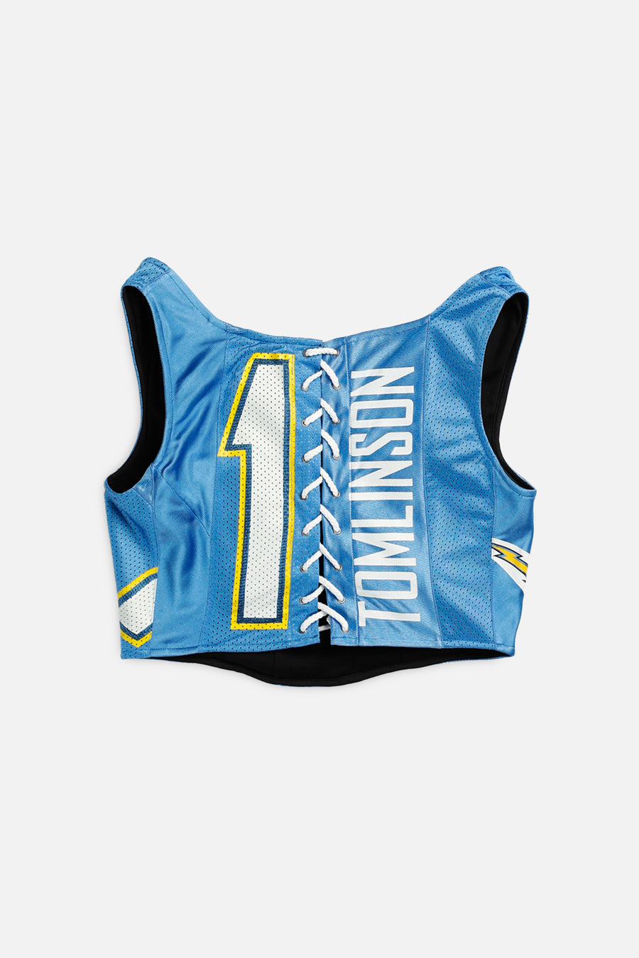 Rework LA Chargers NFL Corset - L