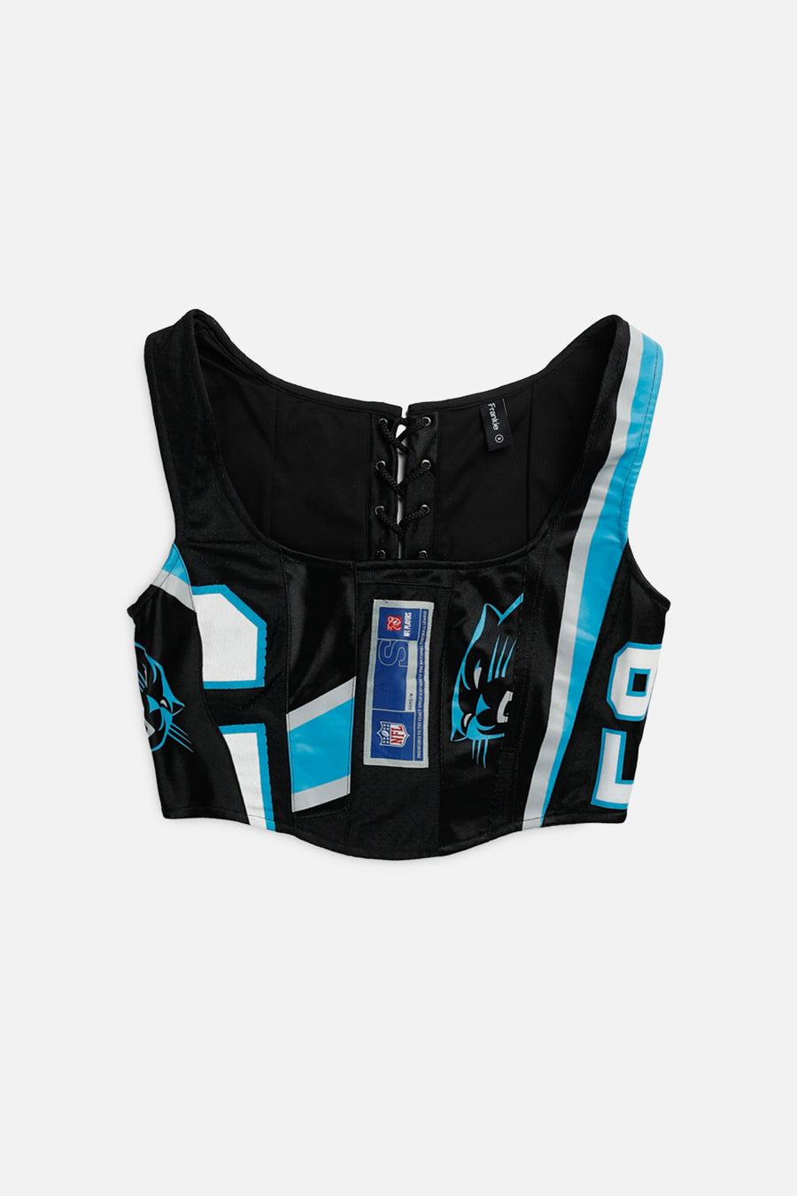 Rework Carolina Panthers NFL Corset - M