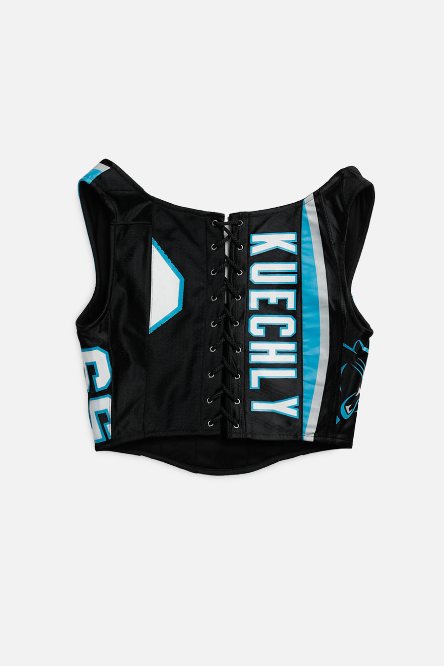 Rework Carolina Panthers NFL Corset - M