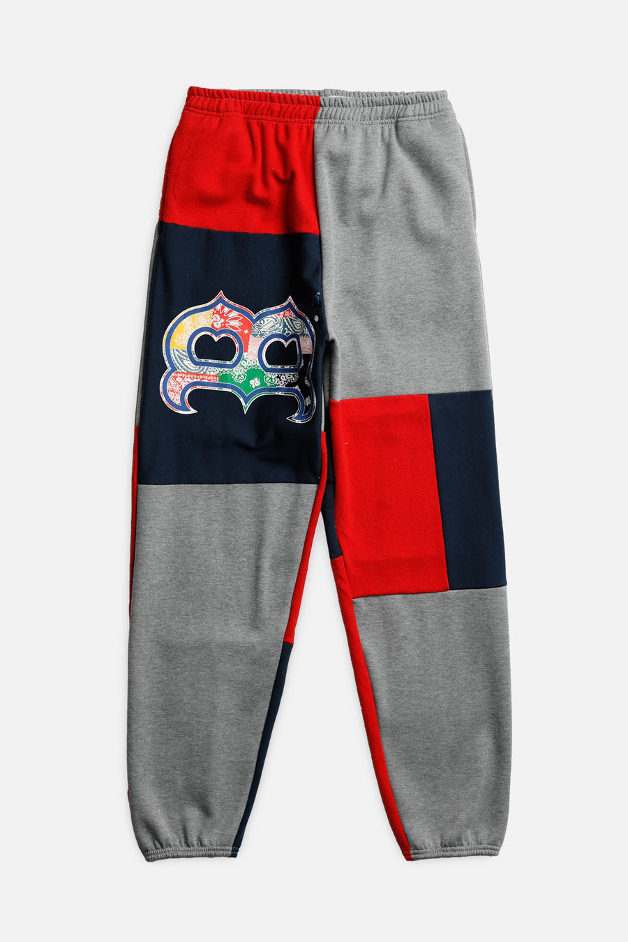 Unisex Rework Boston Red Sox MLB Patchwork Sweatpants - M