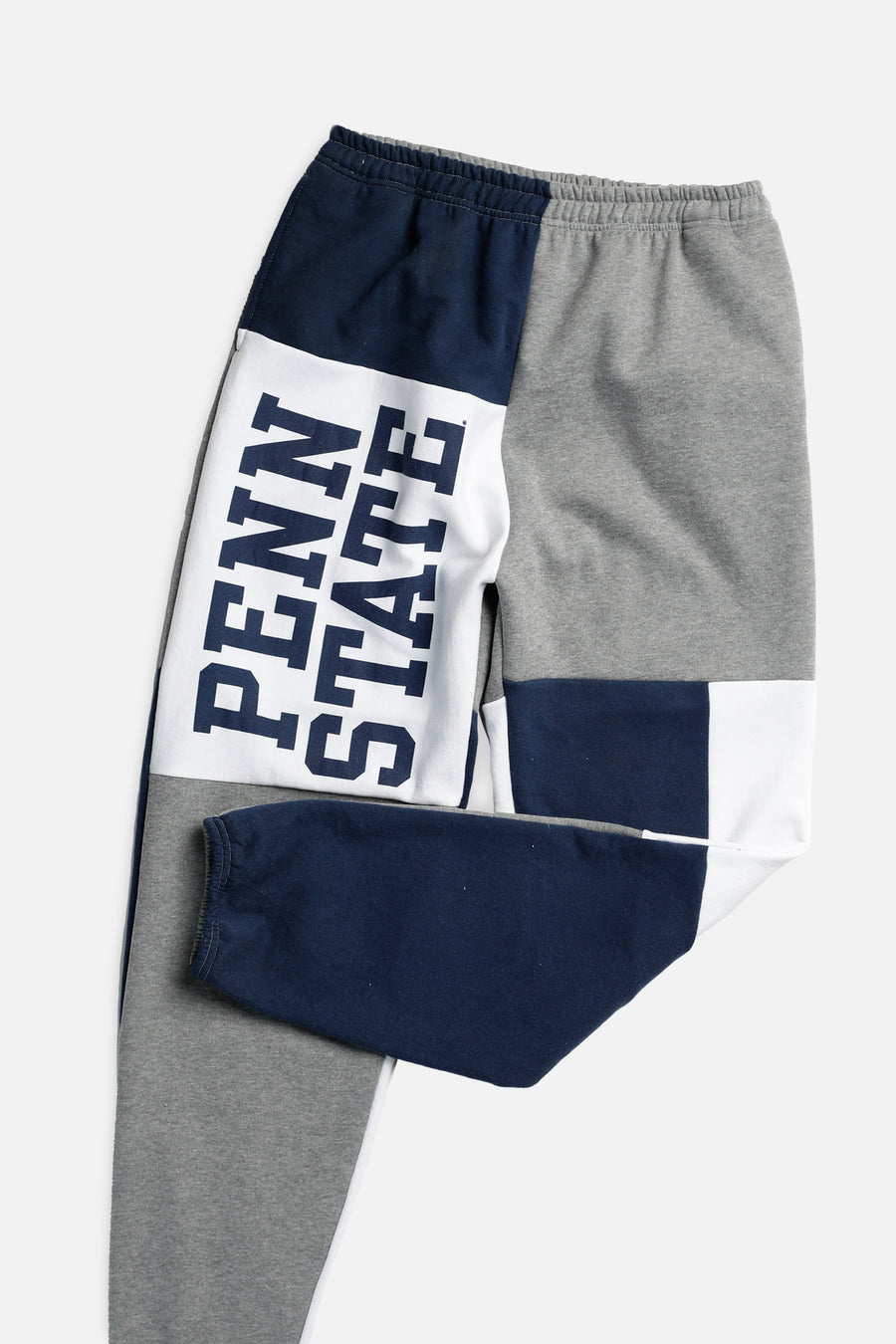 Unisex Rework Penn State Patchwork Sweatpants - L