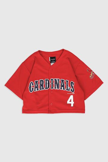 Rework Crop Cardinals Jersey - S