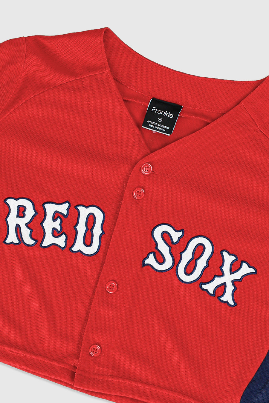 Rework Crop Red Sox Jersey - M