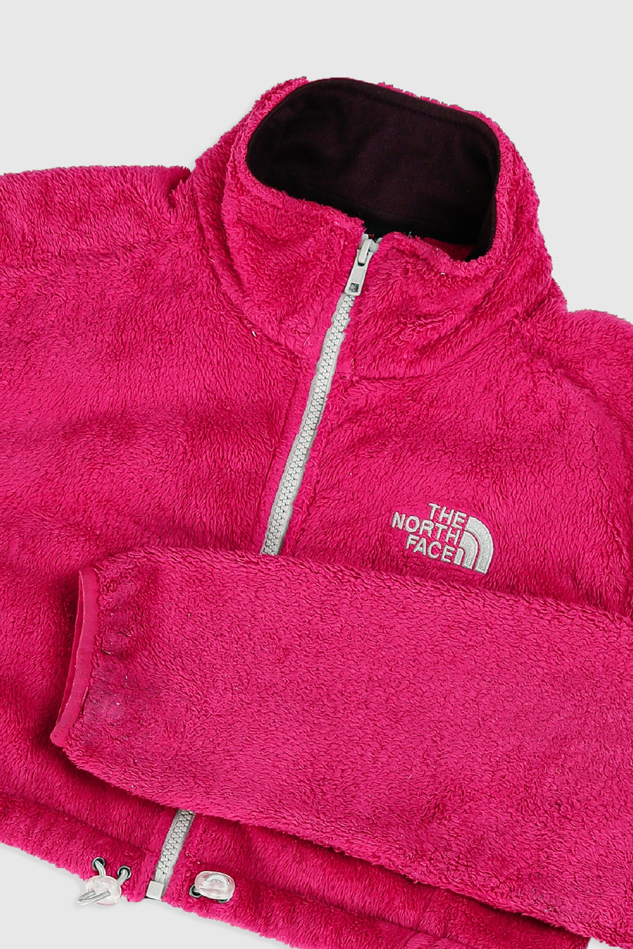 Rework North Face Crop Fleece Jacket - XS, S, M, L, XL